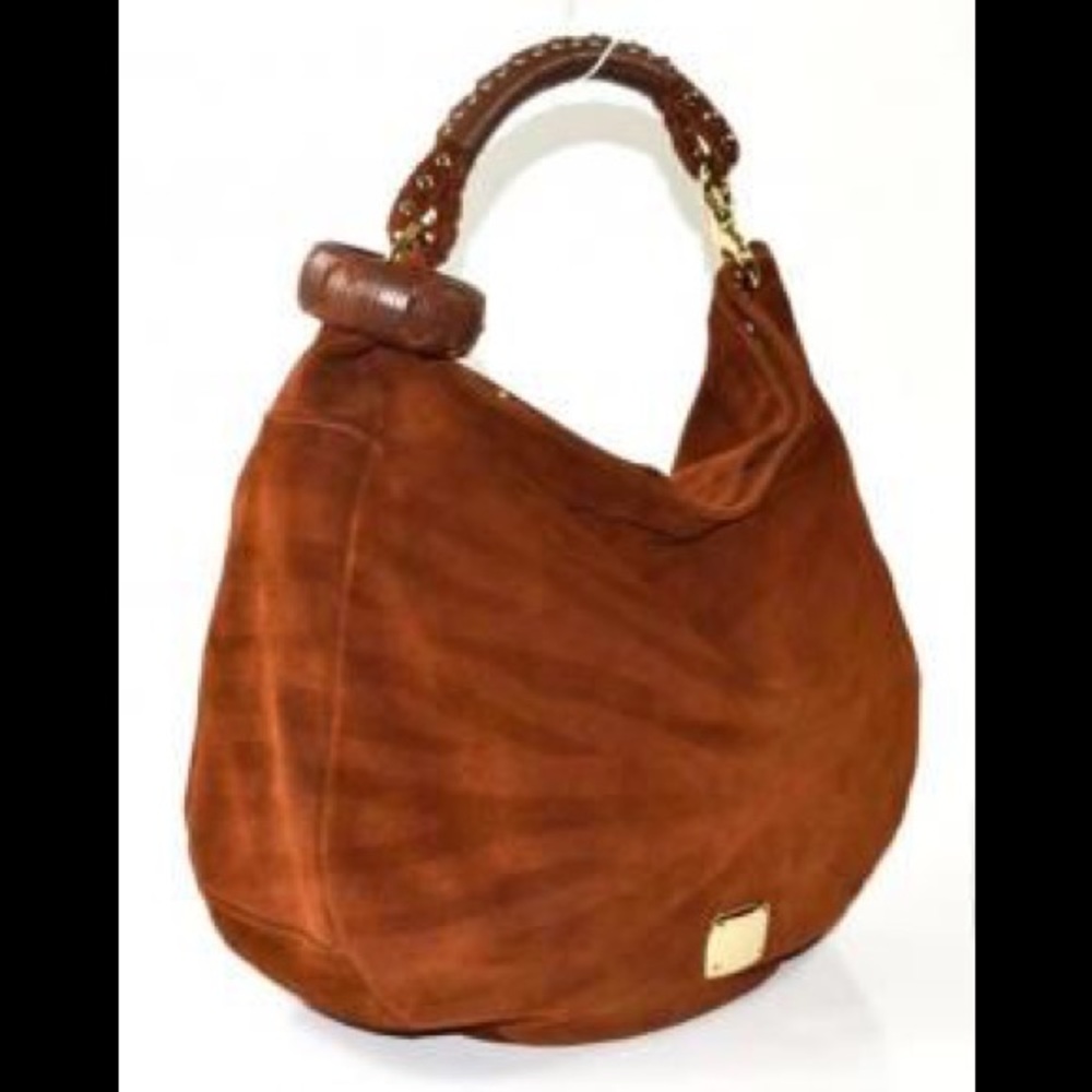 ✨Jimmy Choo Brown Hobo Handbag w/ bracelet✨